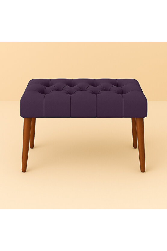 Karmen Bench Puf - Mor