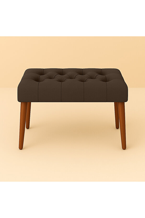 Karmen Bench Puf - Kahverengi