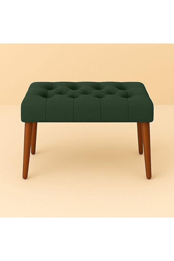 Karmen Bench Puf - Yeşil