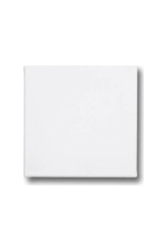 20x20 cm 5 Adet Kare Boş Tuval Tablo