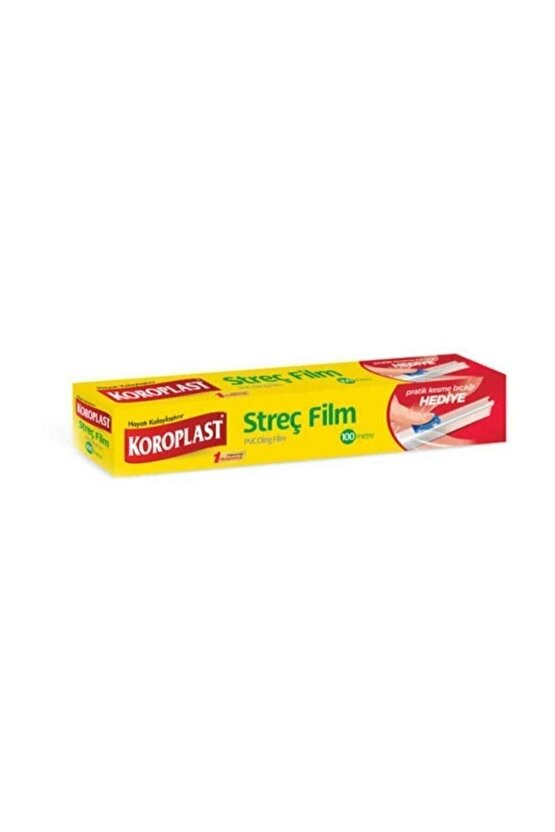 Streç Film 100 Mt Kesme Bıçağı Hediyeli