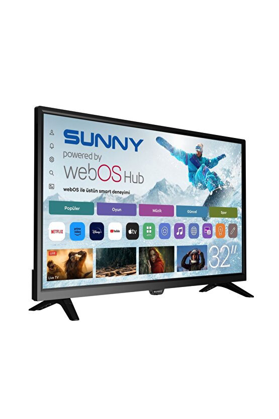 32 İnç 80 Ekran webOS 2.0 Smart LED TV (SN32DAL540)