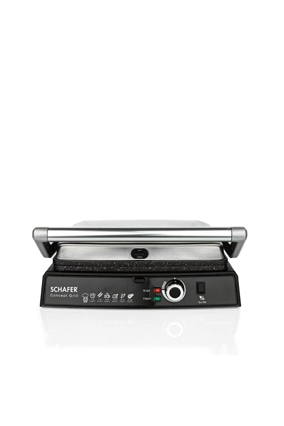 Schafer Concept Grıll Tost Makinesi-1 Prç.-ınox