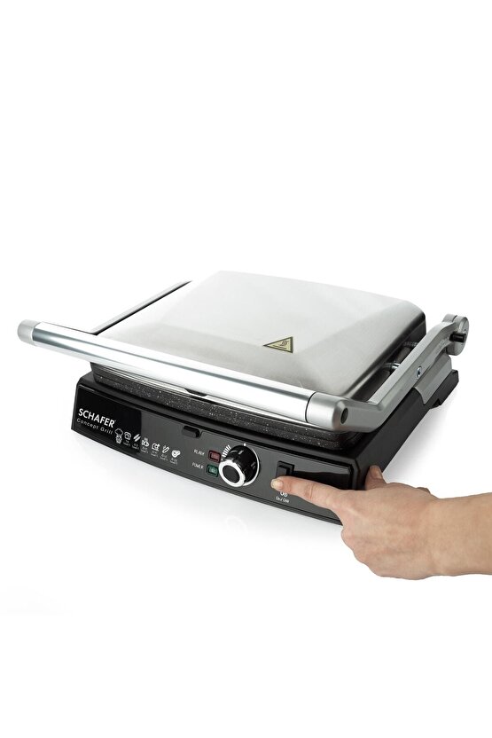 Schafer Concept Grıll Tost Makinesi-1 Prç.-ınox