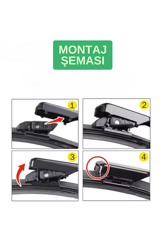 Renault Clio 5 2019 Sonrası Araca Özel Ön Silecek Takımı