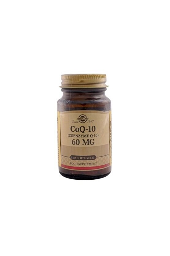 Coenzyme Q-10 60mg 30 Kapsül