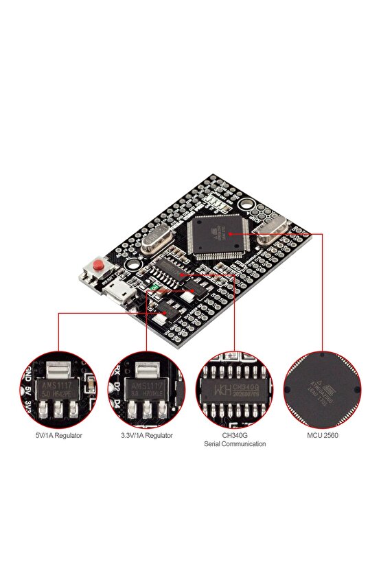 Mini Arduino Mega 2560 Pro (ch340)