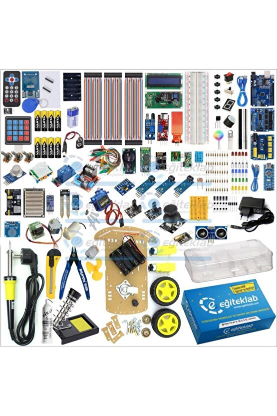 Arduino Mega Premium Sensör Eğitim Seti
