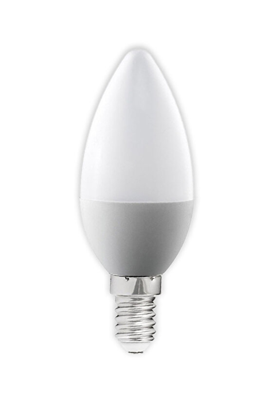 1 Adet Çok Kaliteli E14 Duy 7 Watt, 3000 Kelvin Led Ampul, Gün Işığı Renkli E14 Duy Led Avize Ampulü