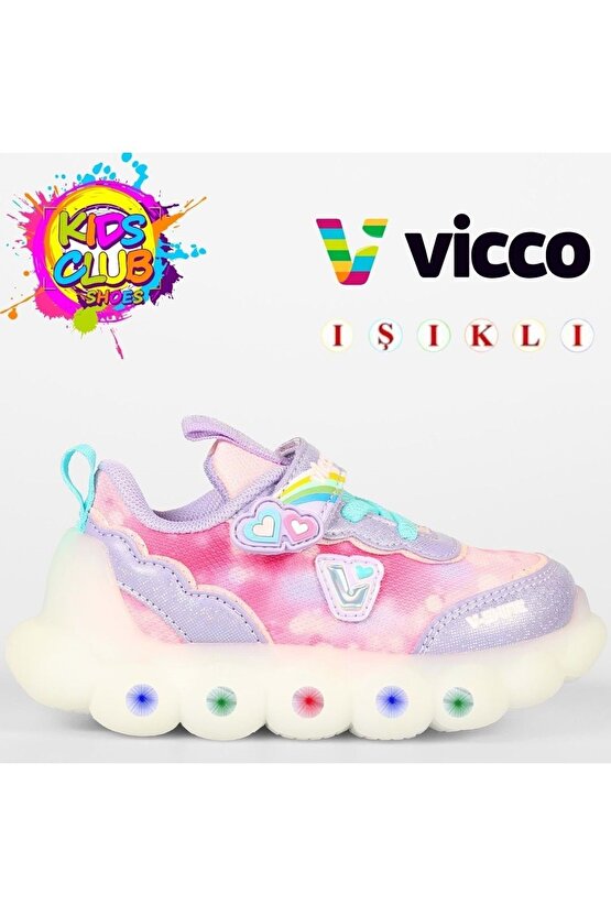 Balloon Işıklı Ortopedik Çocuk Spor Ayakkabı LİLA