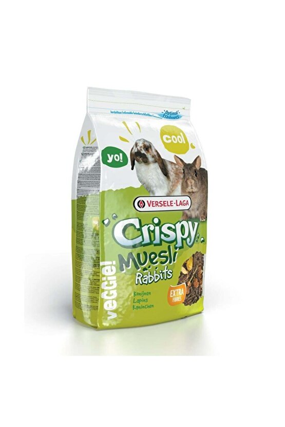 Crispy Mesli Tavşan Yemi 1 Kg