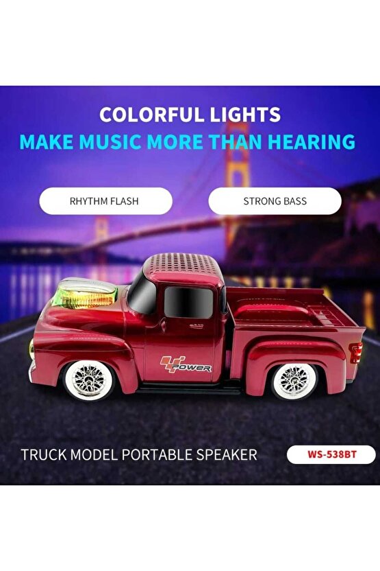 Taşınabilir kablosuz Bluetoothlu hoparlör nostalji tasarım müzik çalar TF kart FMradyoUSB