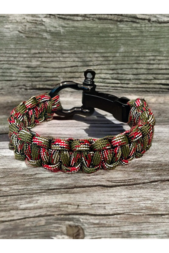Paracord Bileklik 2 Metre Makrome Örgü