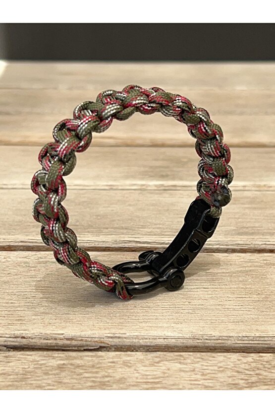 Paracord Bileklik 2 Metre Makrome Örgü