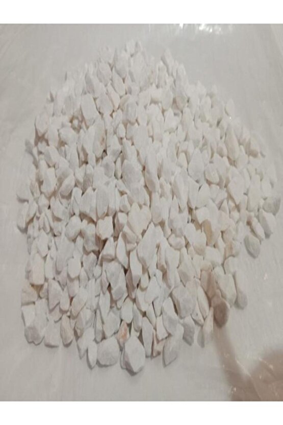 - Dolomit Taş 2 Kg 0,5-1 cm Beyaz Renk Dere Taşı Çakıl Taşı Bahçe Süs Taşı Akvaryum