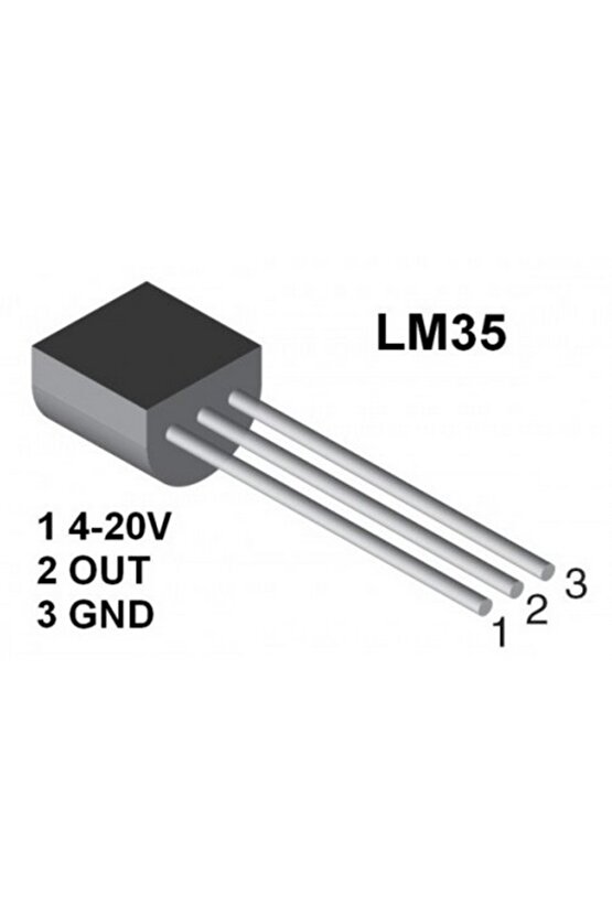 Sıcaklık Sensörü (lm35)