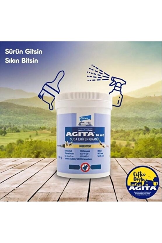 Agıta 10wg Kara Sinek Ilacı 100gr