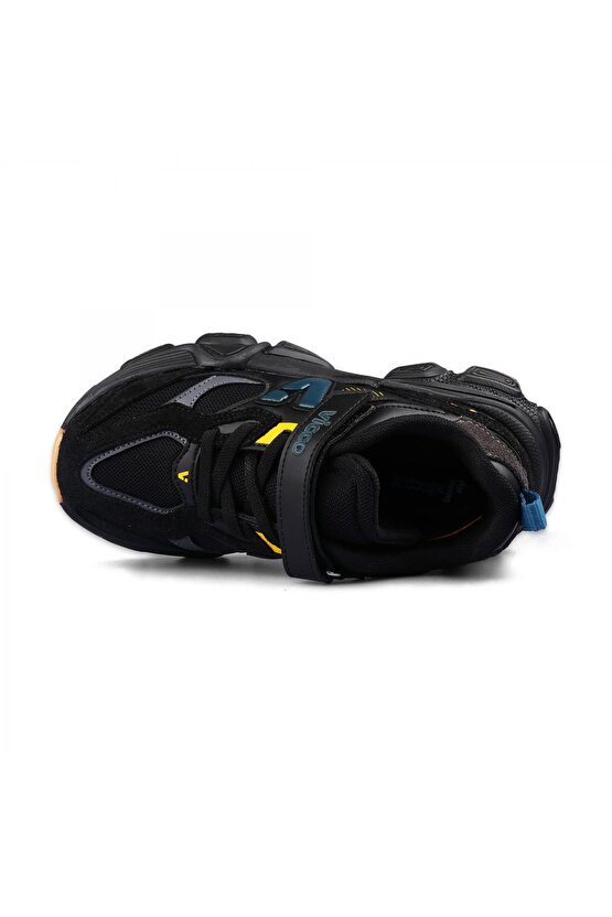 346.F25K.200 Wild Patik Phylon Siyah-Beyaz Çocuk Spor Ayakkabı