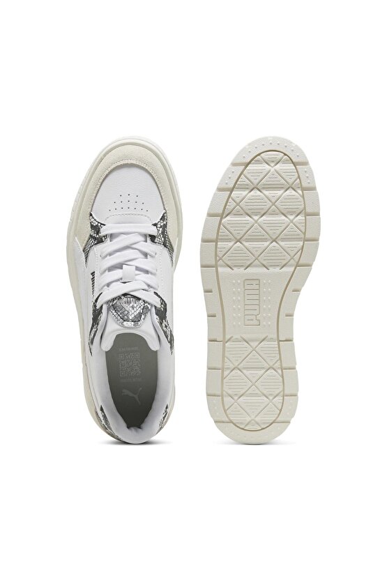 Karmen II Idol Snake Chic White-Warm White KADIN MODA AYAKKABI
