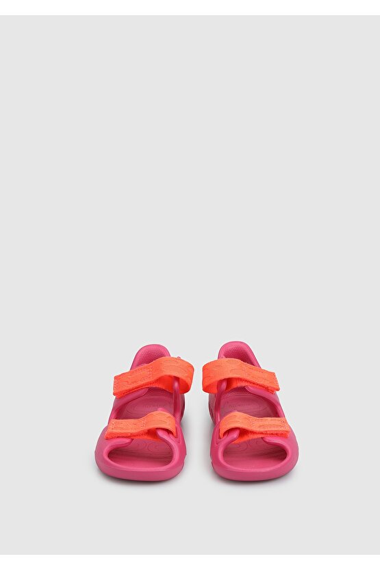 Pembe Kız Çocuk Düz Sandalet