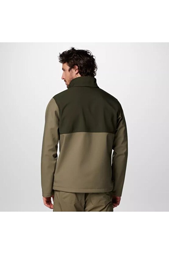 Erkek Haki Ascender Omni Shield Softshell Mont