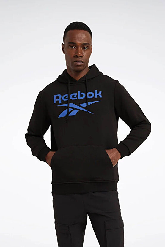 Erkek Sweatshirt Siyah 101965468 4w Rı Ft Big Logo Oth Hood