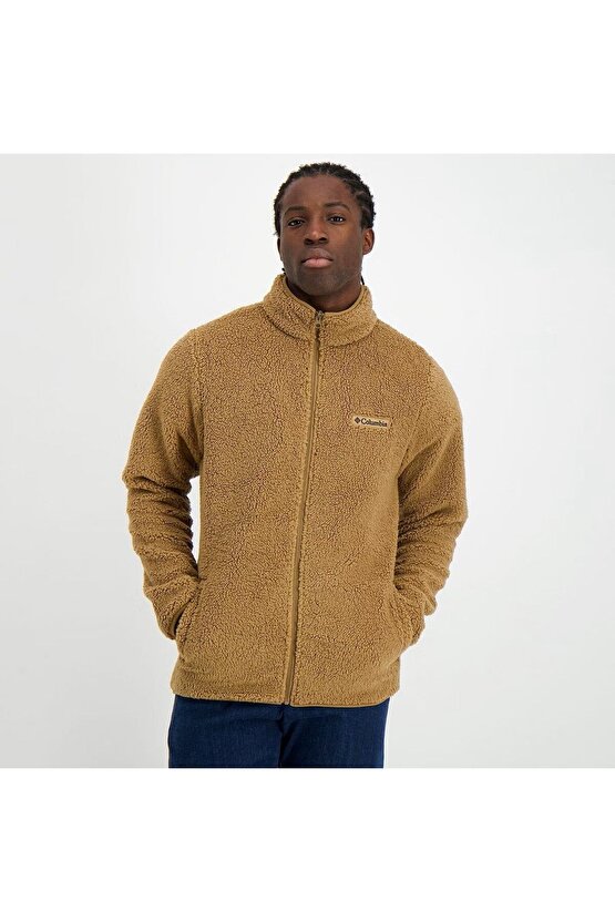 Erkek Camel Rugged Ridge III Sherpa Full Zip Polar