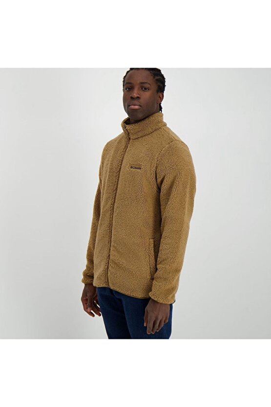 Erkek Camel Rugged Ridge III Sherpa Full Zip Polar