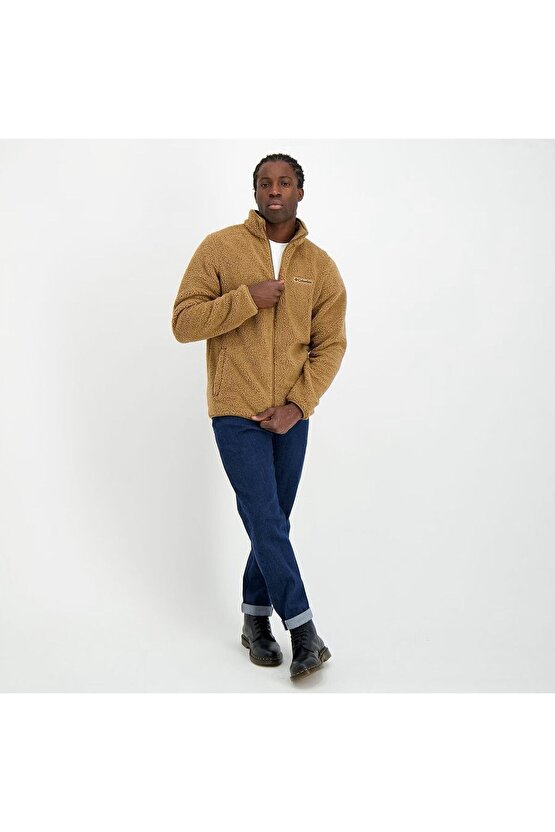 Erkek Camel Rugged Ridge III Sherpa Full Zip Polar