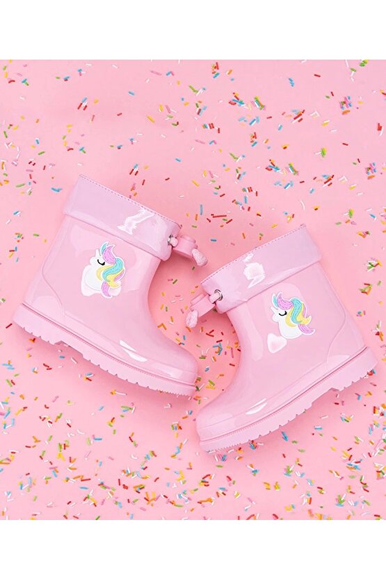Bimbi Unicornio Kız Çocuk Bot (W10253) PEMBE