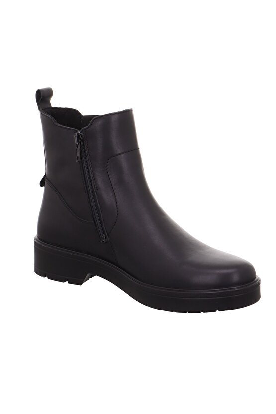 Mystic Gore-Tex Su Geçirmez Hakiki Deri Siyah Kadın Bot 2-000191-0100