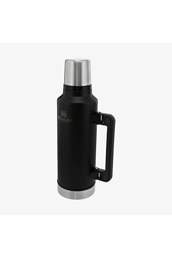 Klasik Vakumlu Paslanmaz Çelik 1.9L Unisex Siyah Termos