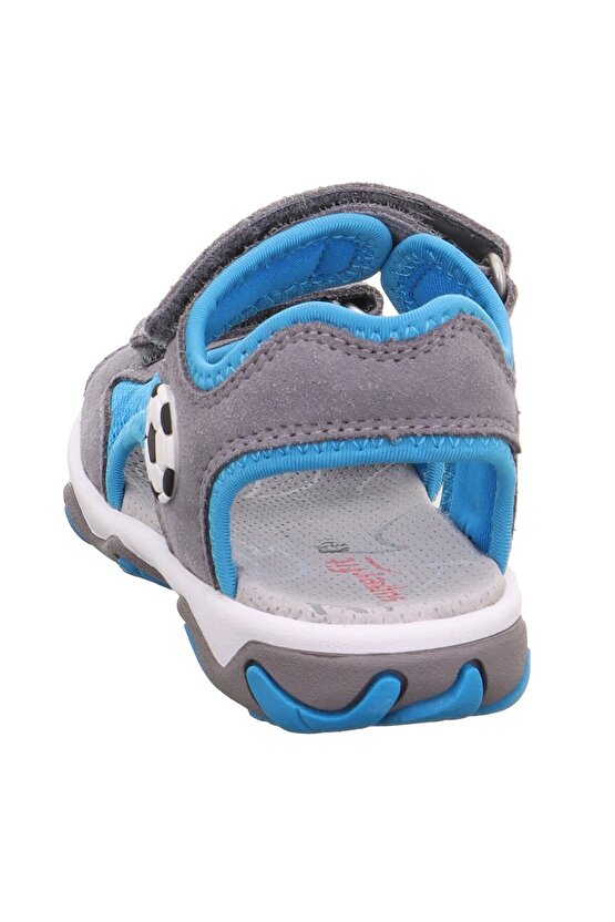 Gri - Turkuaz Erkek Çocuk Sandalet Mıke 3.0 1-009469-2510-1