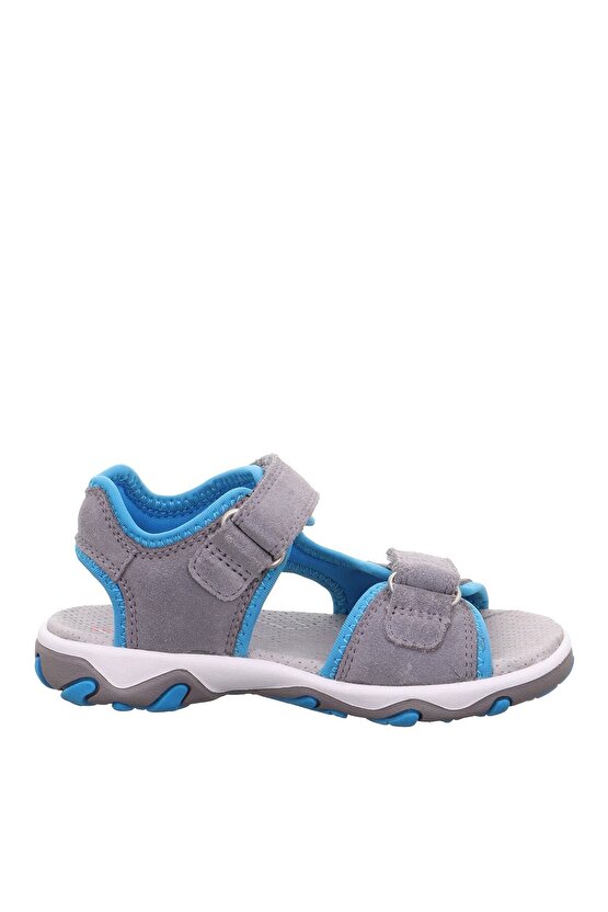 Gri - Turkuaz Erkek Çocuk Sandalet Mıke 3.0 1-009469-2510-1