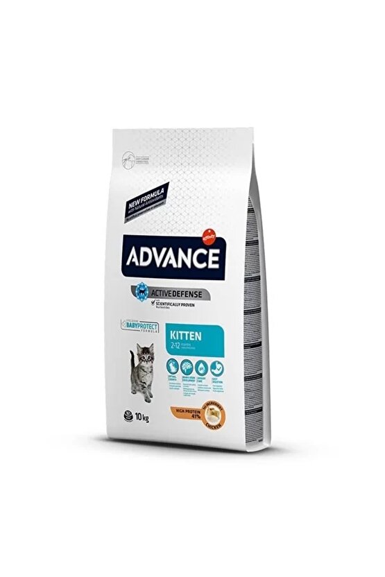 Kitten Tavuklu Yavru Kedi Maması 10 Kg