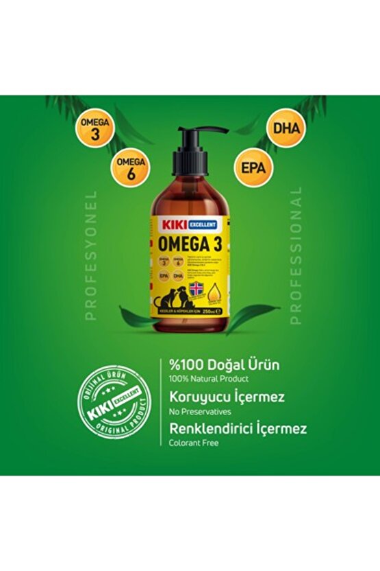 Kedi & Köpek Omega 3 250 Ml. KCD201