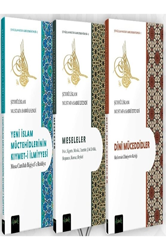 Şeyhülislam Mustafa Sabri Seti  Misvak Neşriyat Yayınevi  9786054791538