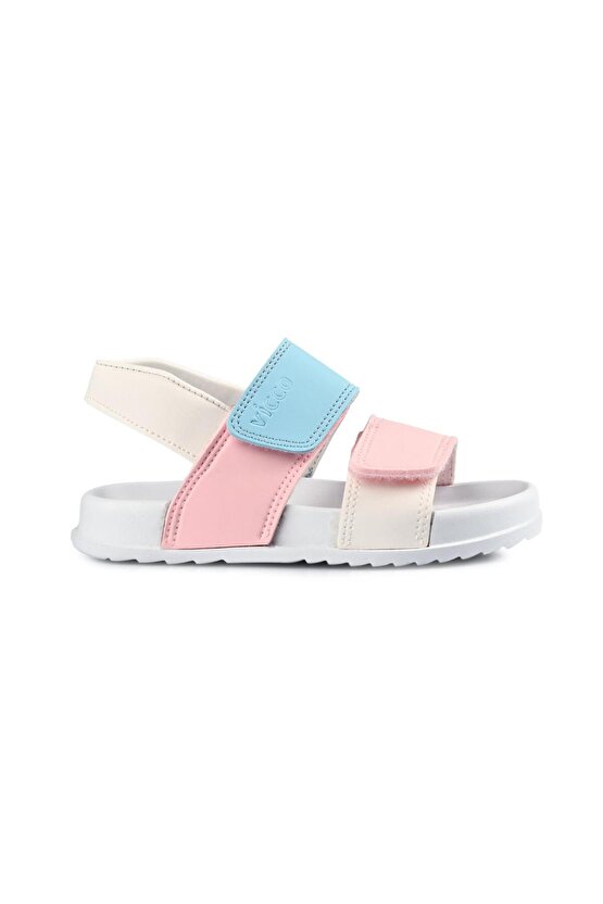 321f23y252 Krixi Sandalet Beyaz-pembe