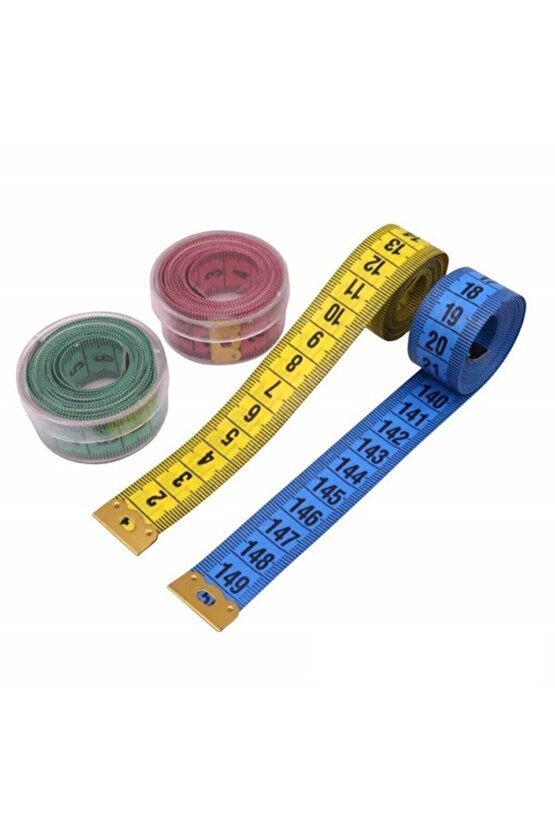 Mezura Kutulu Çift Yönlü 1,50cm 1 Adet – Dikiş Makinesi