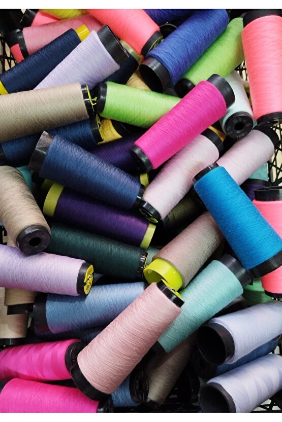 DİKİŞ İPLİĞİ 120 NO KARIŞIK RENK 1000 GR (30-35 ADET)
