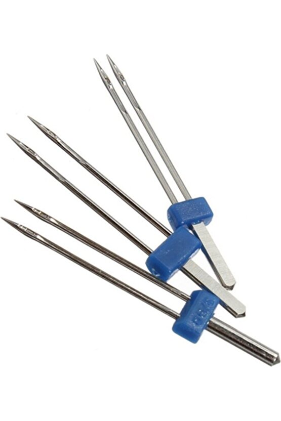 Aile Dikiş Makinesine Nervür Çift Iğne (2mm3mm4mm) 3 adet
