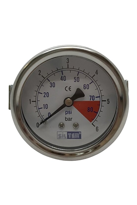 Silter Ütü Manometre Pano Tip 6 Bar 90 Psi  Ts Mn 636