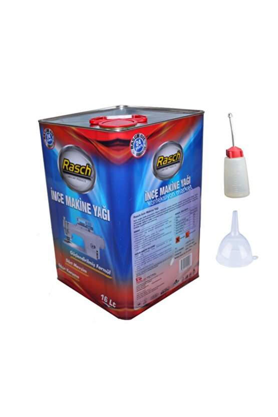 Sanayi Tipi Dikiş Makina Yağı 16 Litre