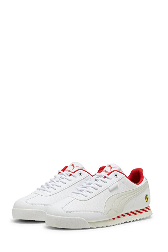Ferrari Roma Via Erkek Sneaker BEYAZ