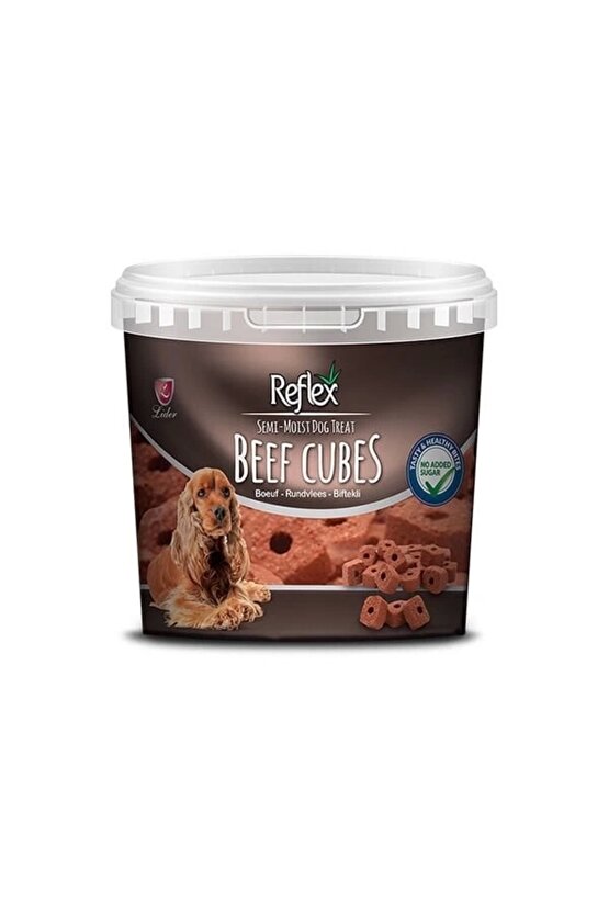 Semi Moist Biftekli Küp Köpek Ödül Maması 500 Gr