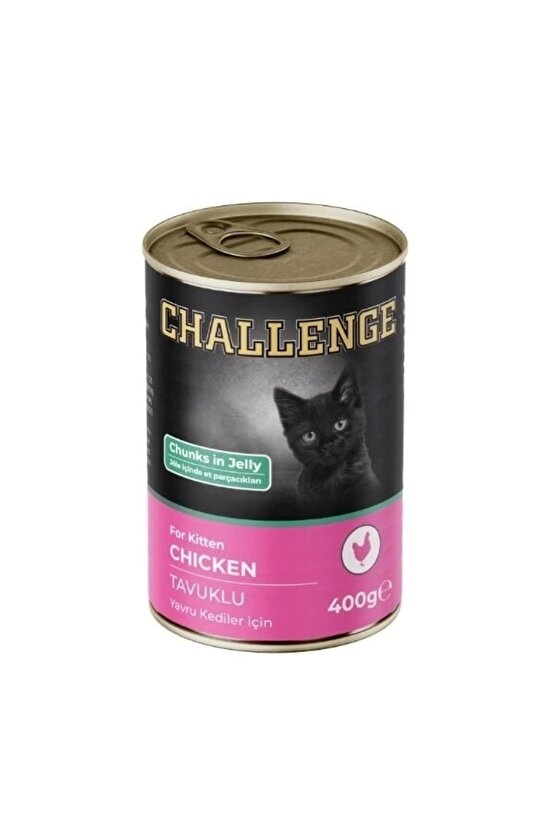 Tavuklu Yavru Konserve Kedi Maması 400 Gr