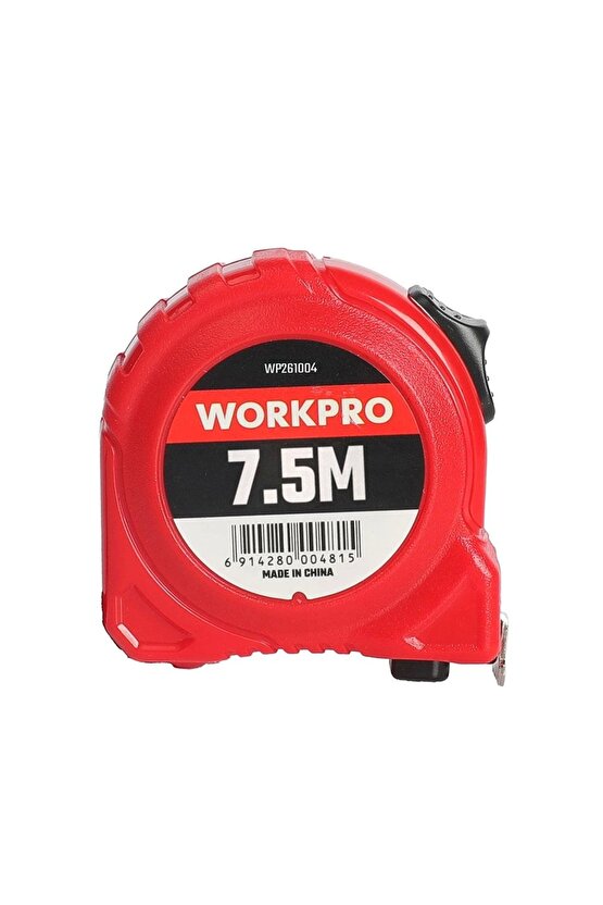 WP261004 7,5Mx25mm Beyaz Çelik Şerit Metre