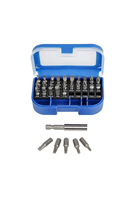 WP200513 31 Parça CR-V Vidalama Bits Uç Seti