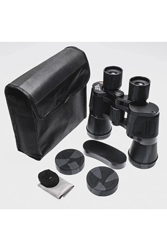 100x100 Kauçuk Kaplamali Mavi Cam Mercekli Dürbün 56m1000m