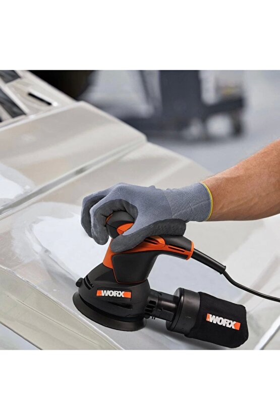 WX652.1 320Watt 125mm Profesyonel Eksantrik Zımpara